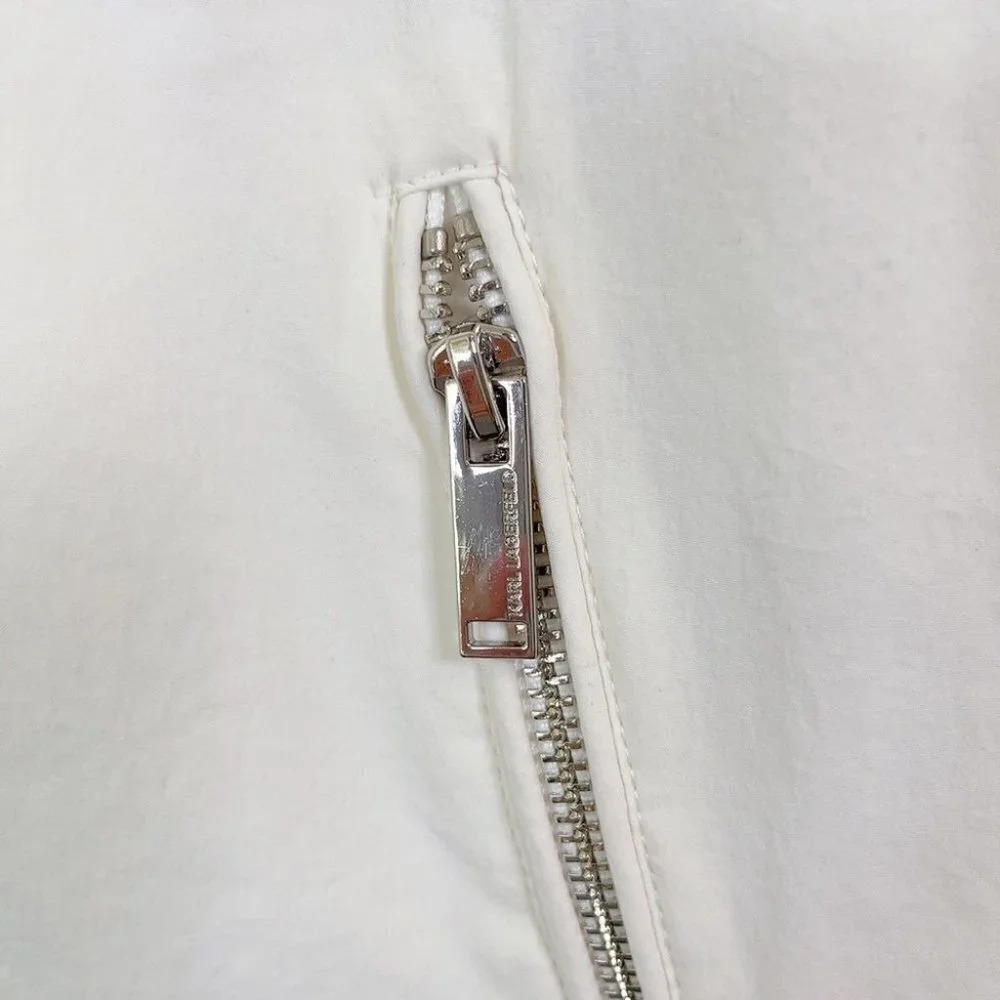 Karl Lagerfeld Men's Bomber Windbreaker Jacket - Picture 16 of 16